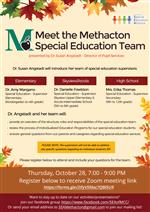 Meet the Methacton Special Education Team